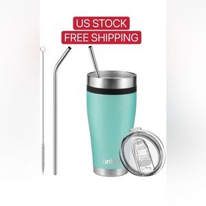 30 Oz Stainless Steel Tumbler Slider Lid Vacuum Insulated Travel Cup Coffee Mugs